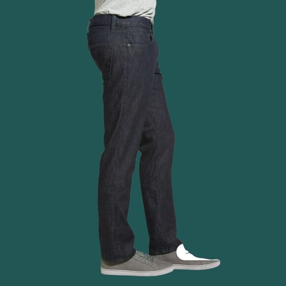 J Brand Kane Straight Fit -Leg Mens Dark Wash Denim Jeans Dark Gray 33 - Picture 3 of 16